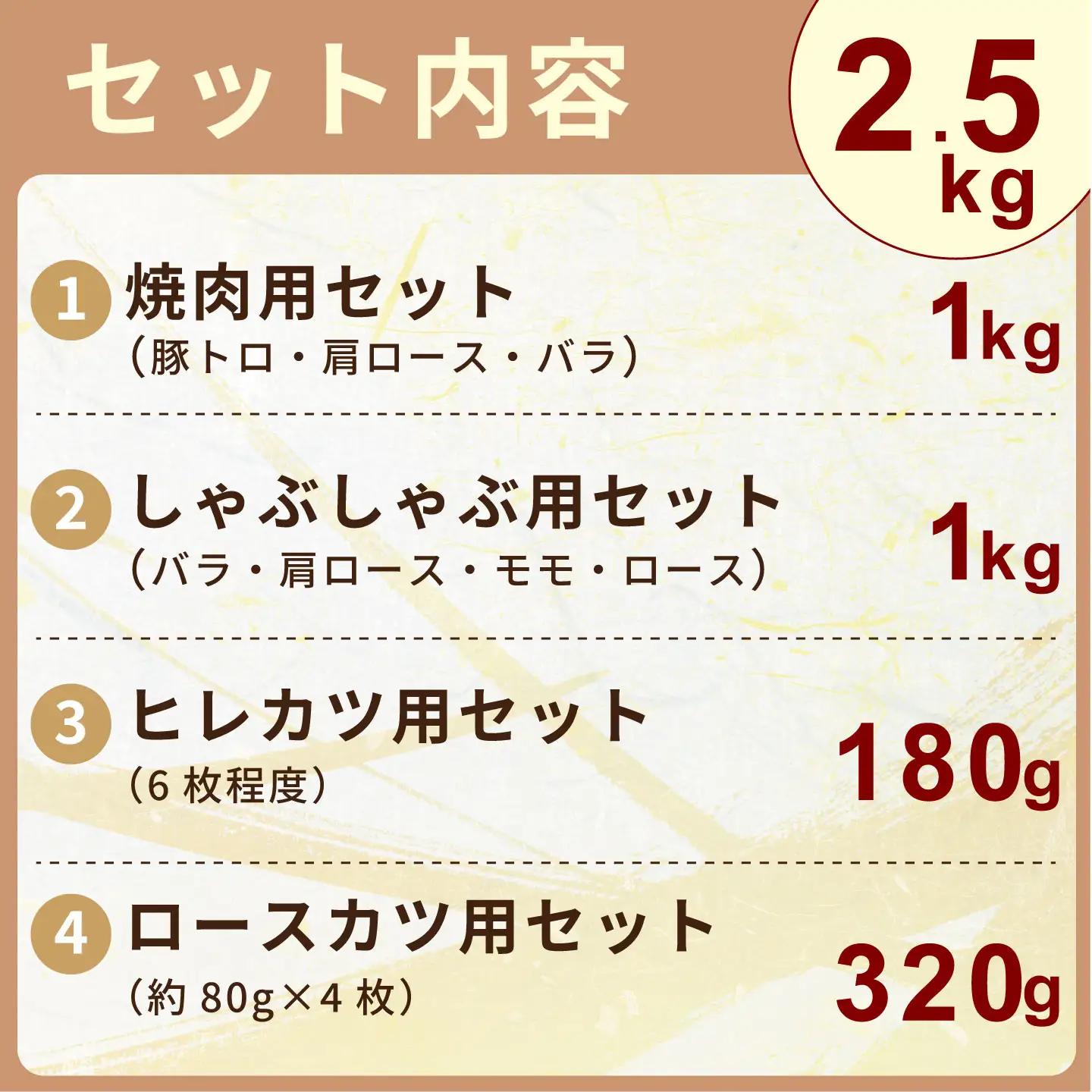 肥前さくらポーク 食べ比べセット：B340-006