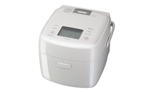 三菱IHジャー炊飯器 備長炭 炭炊釜(小容量タイプ) NJ-SE06H-W<カラー:白亜麻> 【11218-0942】