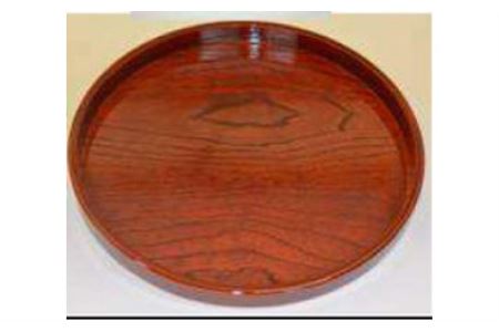 紀の国　33cm丸盆