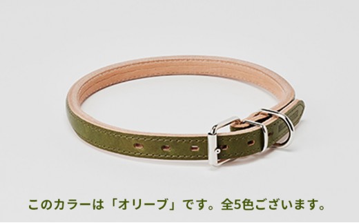[№5258-7047]0098good collar 7号［犬 猫 首輪］ヒノキ