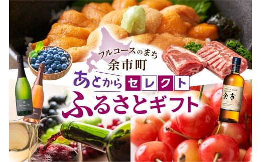 【あとからセレクト】10,000円 余市町 2年間有効！ 選べる 返礼品 ギフト 海の幸 海鮮 フルーツ 果物 ワイン ウイスキー