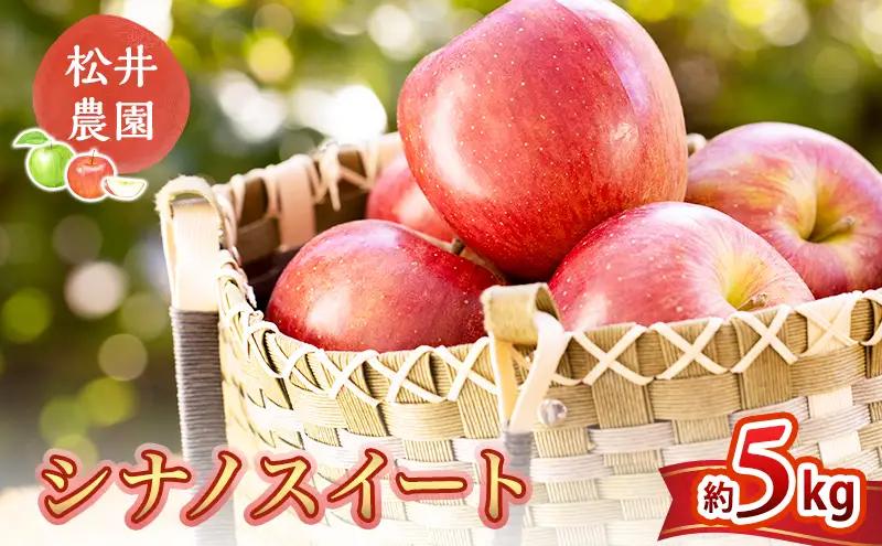 りんご 信州小諸 松井農園のシナノスイート 約5kg リンゴ