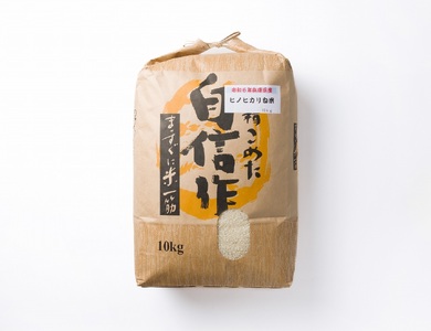 【令和５年産 ヒノヒカリ】白米10kg（10kg×1袋）2023年産【５営業日以内に発送】(10-84)
