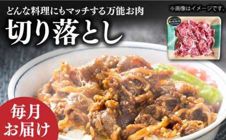 【3回定期便】 長崎和牛メイン 切り落とし 約4kg 3ヶ月 [DBL026] 切り落とし 