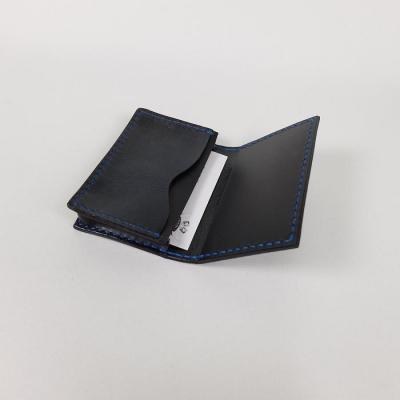 ふるさと納税 徳島市 阿波レザー　本藍染め 名刺入れ　CC-2【CZ017】 |  | 01