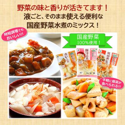 ふるさと納税 射水市 「うまみ丸ごと野菜シリーズ3種(カレーの具、豚汁の具、筑前煮の具)」×各5袋 |  | 01