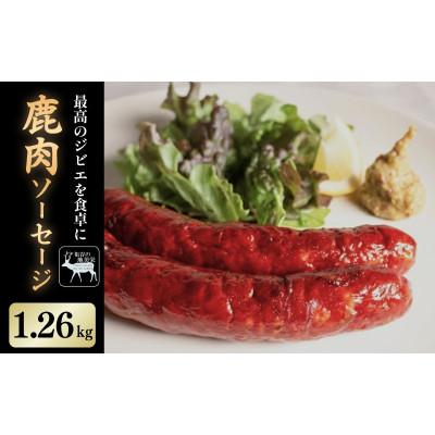 ふるさと納税 三好市 【徳島県三好市祖谷産】祖谷の地美栄 鹿肉ソーセージ 3本×6パック(1本70g)