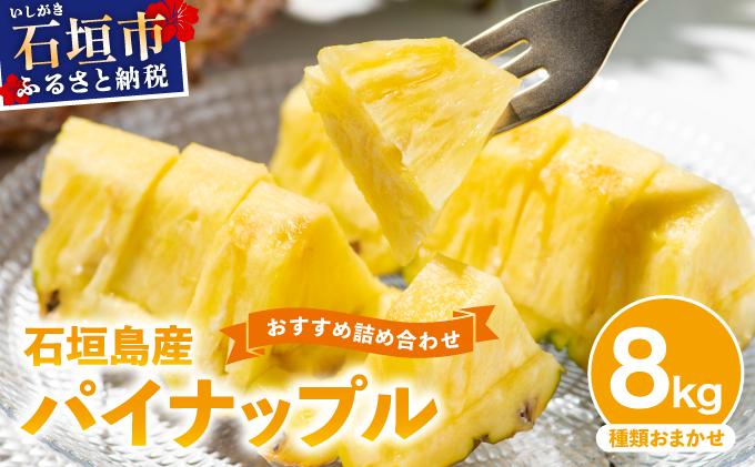 【訳あり】 石垣島産 パイナップル 詰め合わせ 約8kg (6〜20個)《2026年4月下旬発送》 KP-16