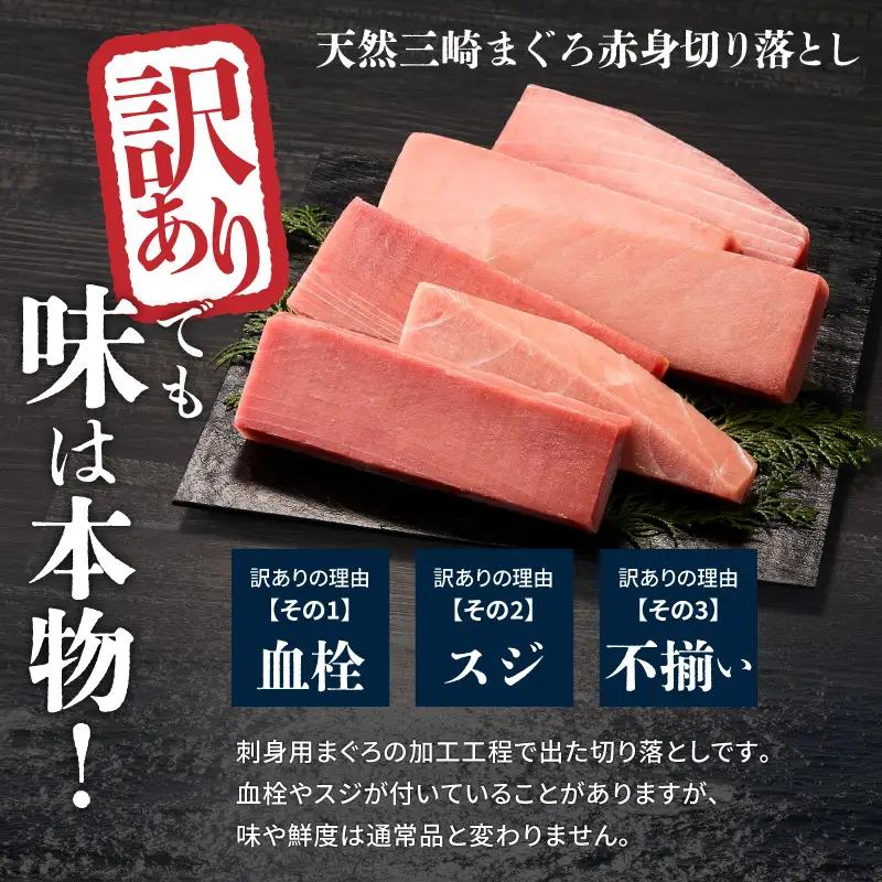 ＜選べる＞＜訳あり＞天然 三崎まぐろ 1kg たっぷり10人分！ 不揃い 赤身 M020-013 【 訳あり 】 冷凍 マグロ 【 まぐろ専門の卸問屋です 】