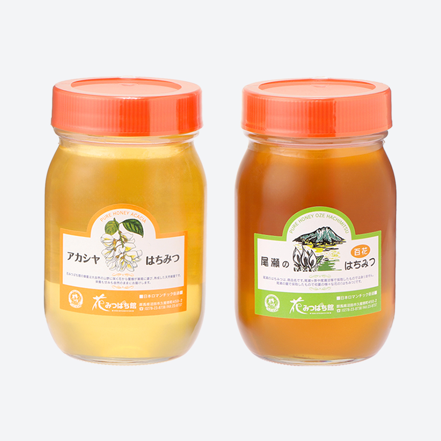 はちみつ詰合せ「アカシヤ・百花」1.2ｋｇ