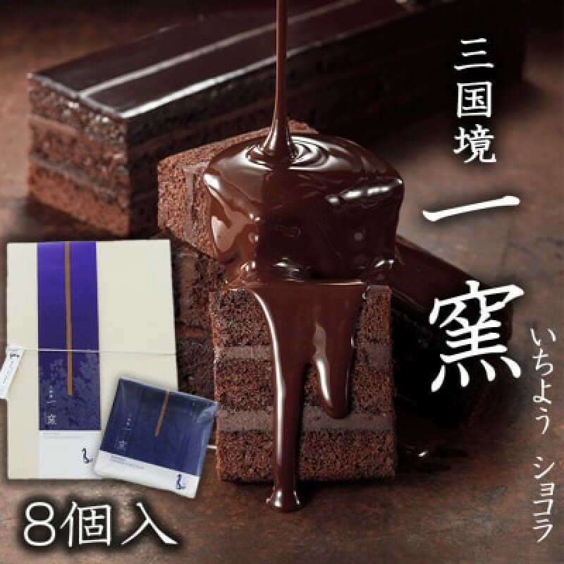 【ふるさと納税】ケーキ 【窯の中で一番の出来】一窯ショコラICHIYOH CHOCOLATE（個包装8個入り）【レーブ・ド・ベベ】 ショコラ ※配送不可：沖縄・離島　お届け：2025年10月上旬～2026年4月下旬