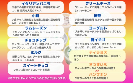 【先行予約】【冬の人気セット】アイス＆ジェラート 12個×146ml 食べ比べ 詰め合わせ セット新潟県 |五泉市 アイス [12月以降順次発送]
