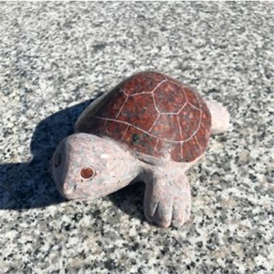 ふるさと納税 利府町 赤御影石　亀の置物 |  | 01