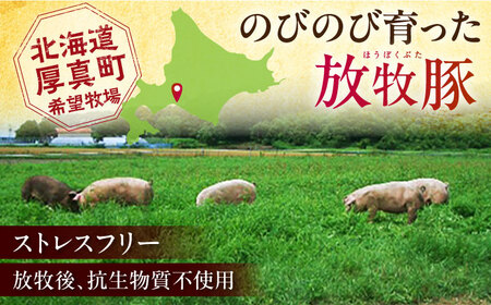 放牧豚 しゃぶしゃぶ3種セット 計570g 《厚真町》【ファーマーズファクトリー株式会社】[AXBA153]