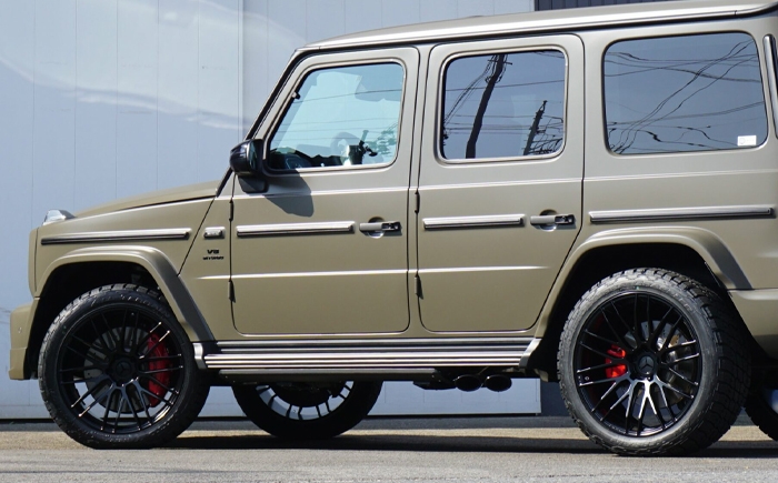 
            カー用品 Gクラス 鍛造22インチホイール W463A W465 オリジナル メルセデス ゲレンデヴァーゲン ベンツ 車 自動車 カスタム パーツ タイヤ アルミホイール アルミ マットブラック 黒 ブラック 軽量 強度 車検対応 かっこいい スタイリッシュ 高級感 高品質 高級 おすすめ 人気 岐阜市 / グリッド [ANHT010]
          