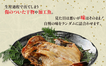 訳あり詰合せ（干物、骨取魚、味付け魚）