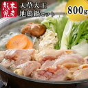 【ふるさと納税】 熊本県産 天草大王 鍋セット 鶏 鶏肉 地鶏 もも むね つくね スープ 鶏ガラ 濃厚 鍋 セット スープ付き 熊本 阿蘇 南小国町 送料無料