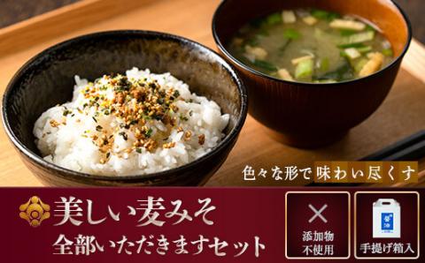 美しい麦みそ全部いただきますセット