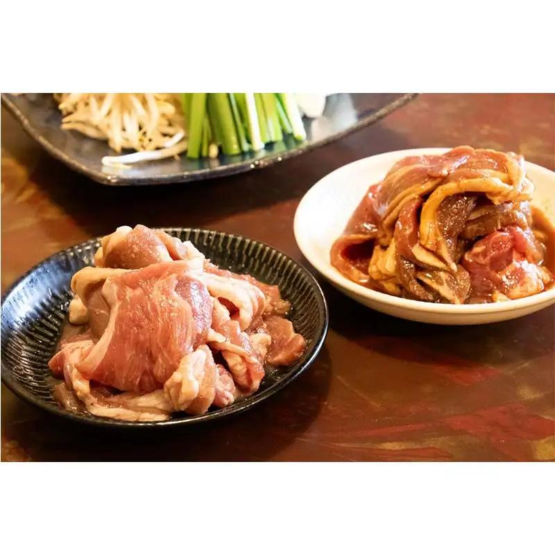 余市ジンギスカンと旨辛余市ジンギスカン各２袋セット 地域おこし協力隊関連返礼品 羊 ラム 肉 ジンギスカン 北海道 北海道ソウルフード 北海道郷土料理 BBQ キャンプ F6S-658
