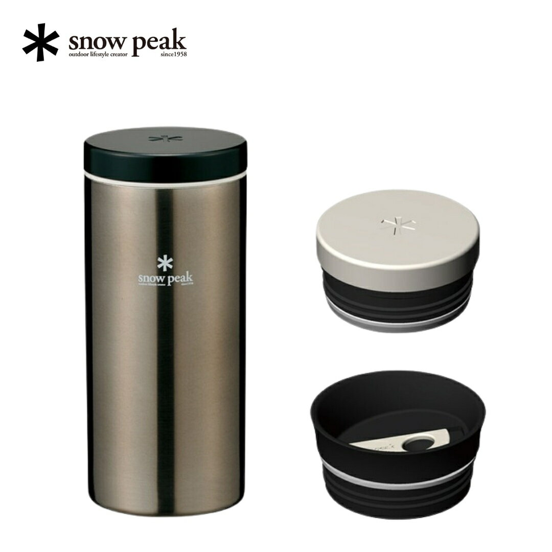 【ふるさと納税】スノーピーク システムボトル350 ダークシルバー TW-070R-DS (Snow Peak) キャンプ用品 アウトドア用品 防災 防災グッズ 防災用品 【023S002】