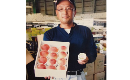 生産者限定　包近の桃(白鳳・まさひめ・なつっこ) 約1.8kg～2kg　もも 桃 大阪府 岸和田市
