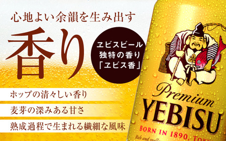 【全4回定期便】サッポロ ヱビスビール 500ml×24缶　合計96缶 日田市 / 株式会社綾部商店[ARDC058]