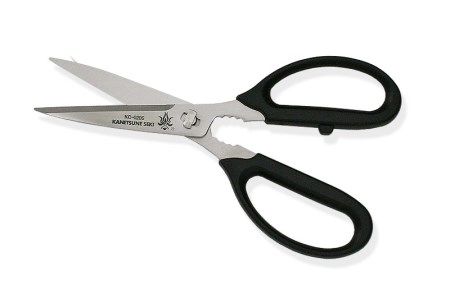 H12-02 関兼常 キッチンハサミ＆カニハサミセット（KC-020S・KC-027S） ～カニ はさみ かにばさみ かに ハサミ カニバサミ かに用 調理はさみ かに割り 2本 鋏 キッチンばさみ 