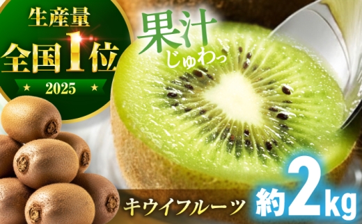 キウイ【先行予約】【11月より順次発送】キウイフルーツ 約2kg　果物 きうい 愛媛県大洲市/沢井青果[AGBN057] フルーツ 愛媛県産 人気 お取り寄せ ギフト