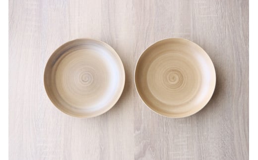 
A20-294 有田焼 Koselig-arita multi plate ブラウン 2枚組 山忠 器 食器 皿 北欧 モダン マルチプレート パスタ皿 カレー皿
