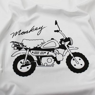ふるさと納税 日出町 Monkey Tシャツ (キッズ)【130サイズ　ホワイト】 |  | 02