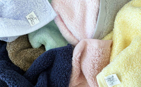 【おぼろタオル】専髪タオル6枚セット グリーン