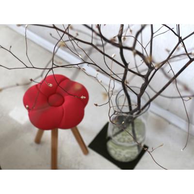 ふるさと納税 大川市 monaca stool:ume【レッド/栴檀/高さ45cm】 |  | 01