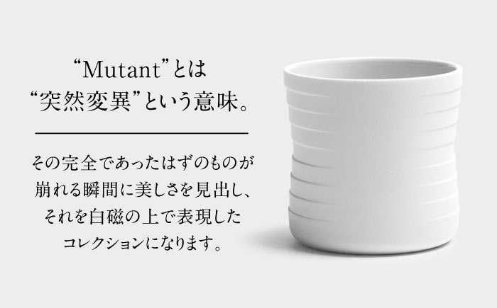 ＜有田焼＞ミュータントカップ ペア / 工芸品 食器 ギフト / 佐賀県 / 株式会社まるぶん [41APCD015]