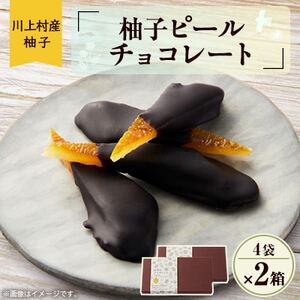 山香るチョコレート　ー柚子ピールチョコー2箱【1583679】