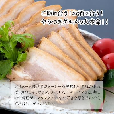 ふるさと納税 南九州市 鹿児島県産豚バラこだわり煮豚1kg |  | 02