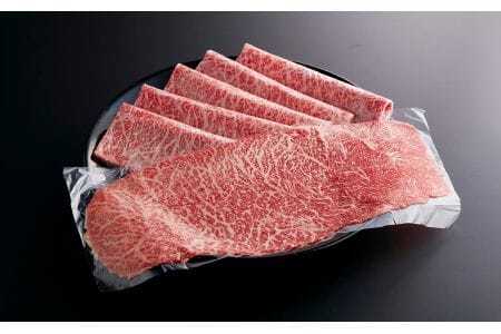 やまぐち和牛燦 すき焼き 食べ比ベセット 800g（もも・肩ローススライス各400g）（下松市） ／ 国産 牛肉 国産牛 肉 和牛 ブランド牛 No.217