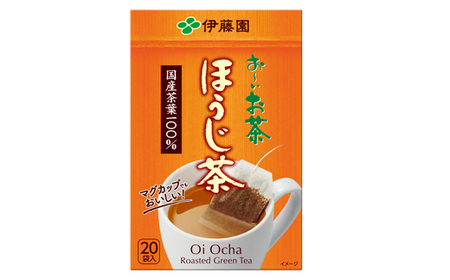 131-17　おーいお茶エコティーバッグほうじ茶20袋×10