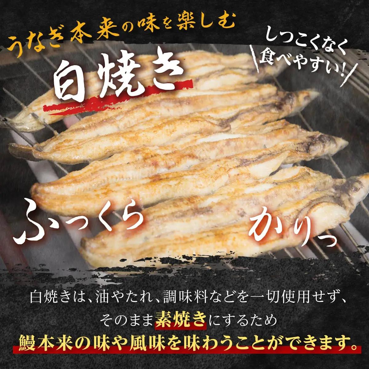 鹿児島県産 うなぎ カット 白焼き 6袋 計300g以上（パック個包装）｜白焼き
