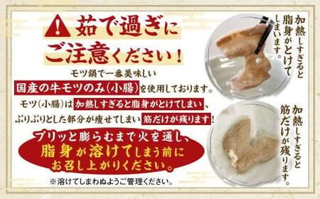 【12月発送】 国産牛もつ鍋 12人前 ちゃんぽん 濃縮スープ付（みそ味） もつ ホルモン 鍋 お鍋 セット 冷凍 岡垣町