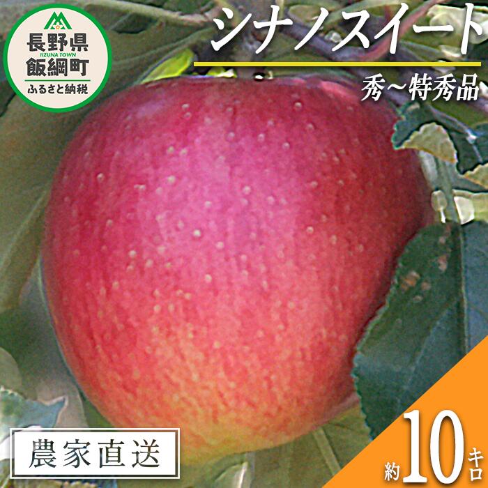 【ふるさと納税】 りんご シナノスイート 秀 〜 特秀 10kg 永正の地蔵尊神谷農園 令和7年度収穫分 長野県 飯綱町 〔 信州 果物 フルーツ リンゴ 林檎 長野 26000円 予約 農家直送 〕発送時期：2025年10月上旬〜2025年12月上旬 {***}