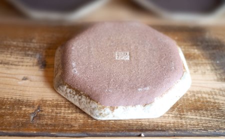 【美濃焼】八角皿モノトーンA５点 セット【リスの木食器工房】 皿 小皿 プレート おしゃれ 陶器 焼き物 電子レンジ ギフト 贈答 八角  [TCT018]