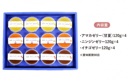 HiradoFruit＆Vegetablesjelly3種セット【株式会社平戸ファーム】[KAB099]
