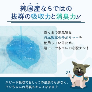 ペットシーツ わんわんサラ・シート お徳用 ワイド 100枚×4袋 ペットシート 犬用 ワンちゃん 日本製 雑貨 トイレ 日用品 防災 防災グッズ 