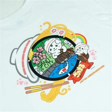 佐野市 マンホールTシャツ(さのまる)白 Mサイズ_装飾品・工芸品 女性・レディース 洋服   装飾品・工芸品 男性・メンズ 洋服 _【1534700】