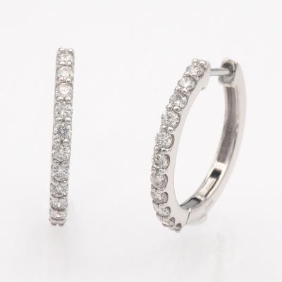 ふるさと納税 甲府市 PT900 0.50ct ダイヤモンド ピアス　FFP-000334 |  | 01