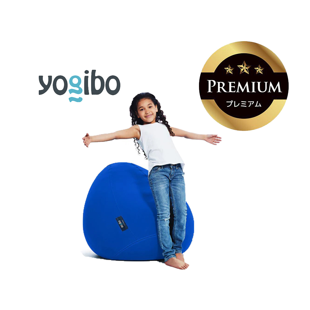 Yogibo Zoola Drop Premium ロイヤルブルー│送料無料 全国配送離島含 ビーズクッション カバー 洗える（ヨギボー ズーラ ドロップ プレミアム）