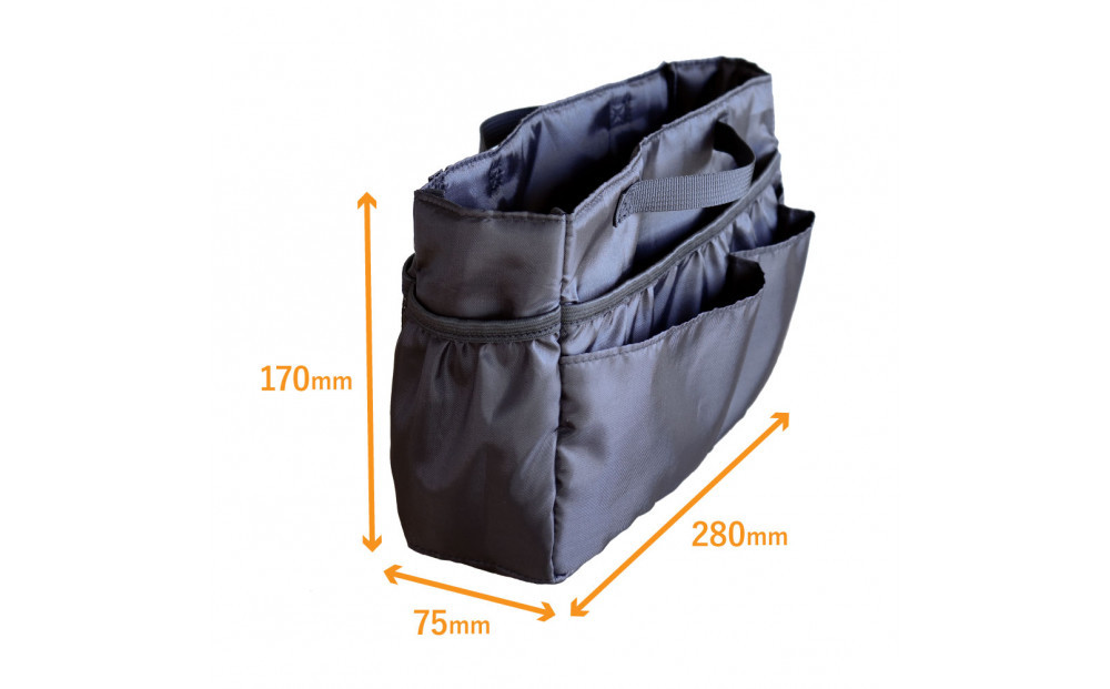 ＼限定寄付額／Y-Style 収納力がすごい！バッグインバッグ Mサイズ | 新生活 バッグ 軽い 大容量 整理整頓 収納バッグ ビジネス 全21ポケット ワイスタイル