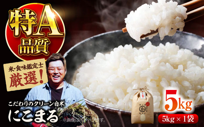 
            お米 5kg 【令和6年産新米】米・食味鑑定士厳選！にこまる 5kg（5kg×1袋）大洲市/稲工房案山子 [AGAV005] お米 5kg 白米 5kg にこまる 5kg 先行予約 こめ おこめ お米 白米 新米 愛媛県産 大洲市産 産地直送 おすすめ 人気 お取り寄せ 送料無料 贈答 ギフト
          