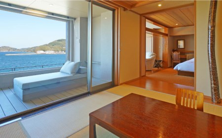 【3名様】離島唯一の”5つ星”旅館で極上ステイ（1泊2食付）※平日限定【壱岐リトリート海里村上】 [JEF002] 595000 595000円 旅館 宿 宿泊 泊まり 2食付き 離島 お宿 3名 旅