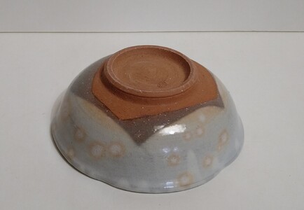 萩焼 鉢 木の葉 ソロ｜HG000989